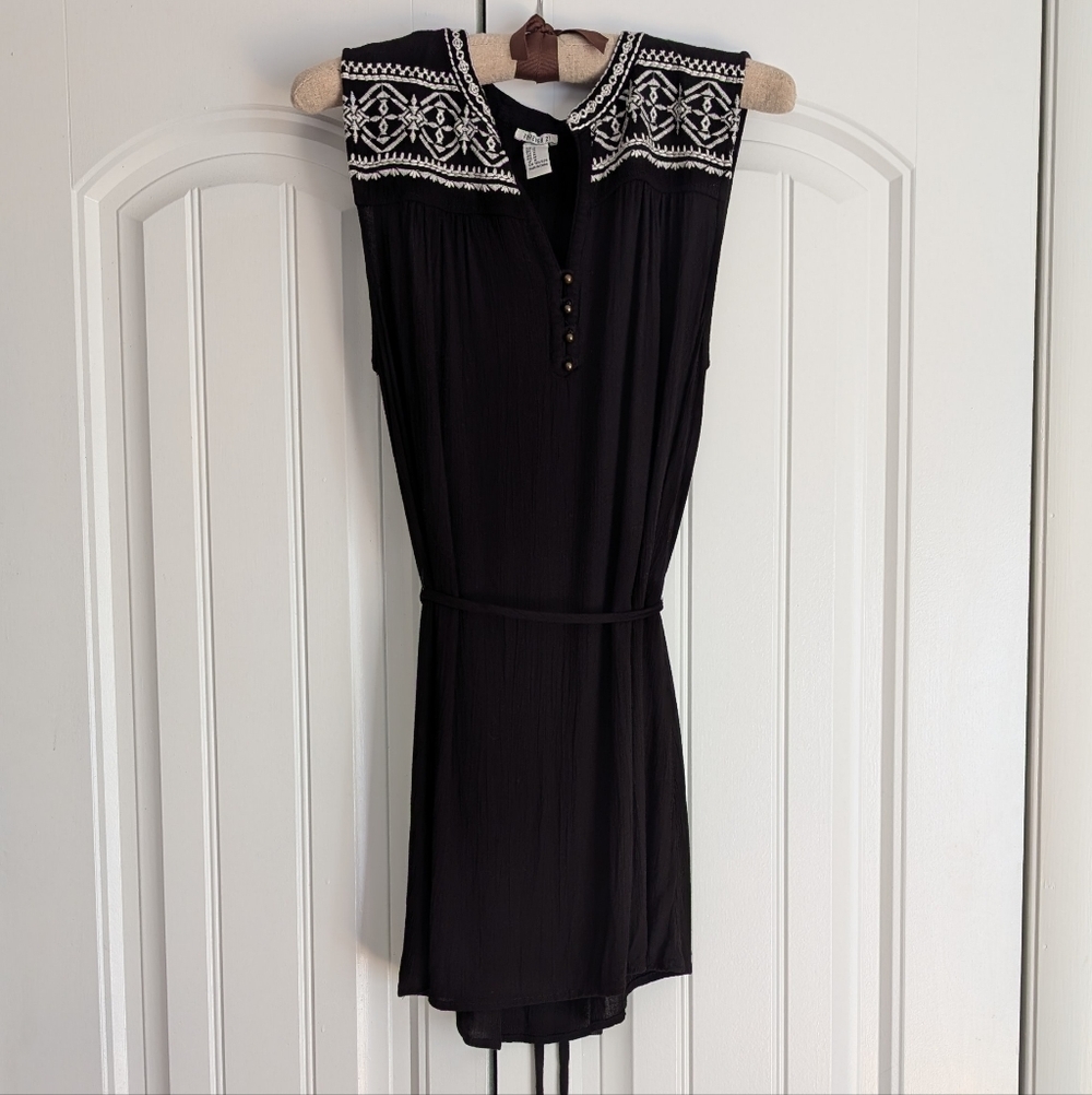 Forever 21 Sleeveless Top Women's Small Black Whimsigoth Cottagecore Knits